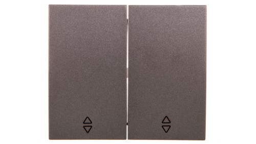 Thea Blu Łącznik Schodowy Podwójny, Kolor Grafit, Plakietka / Wbtr0011-5dg