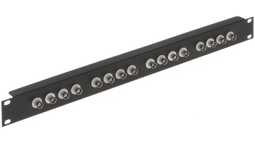 Gniazdo dystrybucyjne 16x Gniazdo BNC AHD, HD-CVI, HD-TVI, CVBS G-16B-RACK Rack 19”