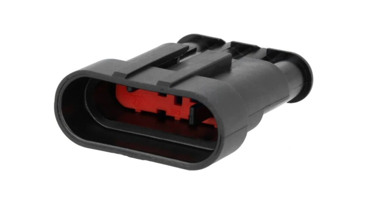 Złącze AMP Superseal męskie 4pin 24V AMP-0-0282106-1