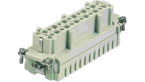 Złącze HAN prostokątne żeńskie 24pin 16A 500V 09330242702