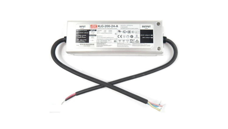 Zasilacz MeanWell 199,2W 24VDC 8,3A XLG-200-24A IP67 filtr PFC