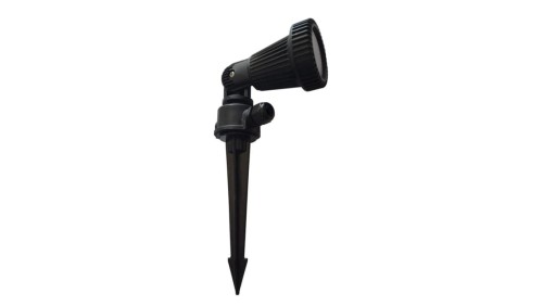 Oprawa zewnętrzna, reflektor wbijany Prit LK4001-15A, GU10 max 20W, kolor czarny 0438621