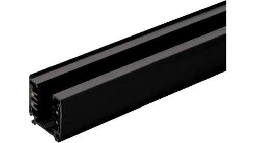 Szynoprzewód IP20 3-fazowy aluminiowy czarny TRACK PROFILE 4W BLACK 2000mm GXTR008