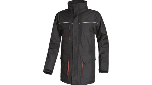 Kurtka z poliestru ripstop powlekanego PVC - podszewka z polaru kolor czarny rozmiar M CORP MALLONOTM