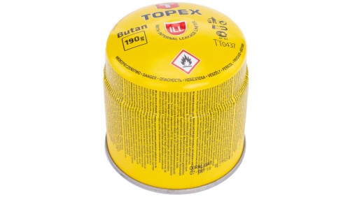 Nabój z gazem butan 190g TOPEX