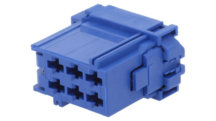 Złącze Automotive MCP żeńskie niebieskie 6pin 8-968970-1