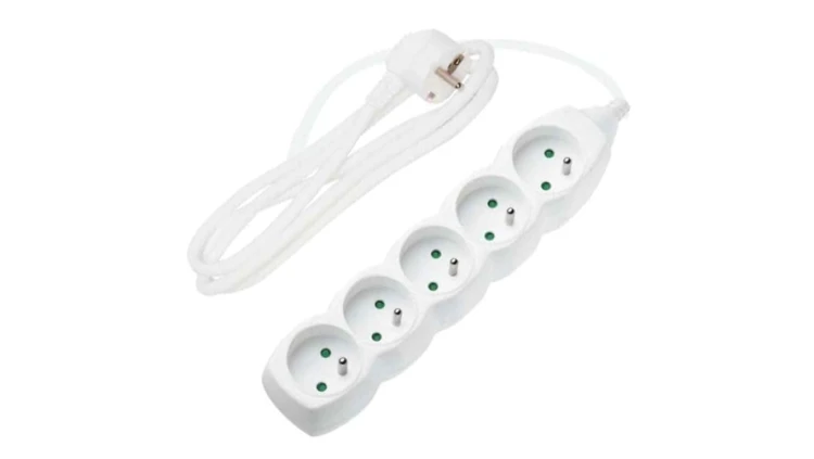 Przedłużacz 6-gniazd z/u 1,5m pp40