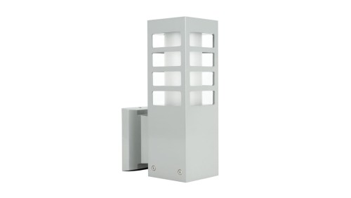 Kinkiet zewnętrzny RADO III K AL, E27 max 18W, kolor srebrny 0438621