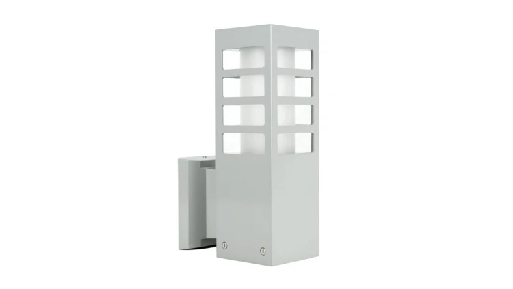 Kinkiet zewnętrzny RADO III K AL, E27 max 18W, kolor srebrny 0438621