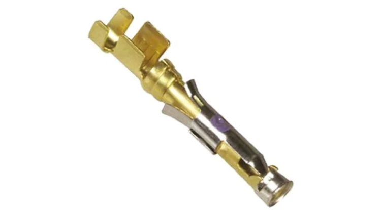 Styk CPC żeński złocony 0,75 -1,5mm 66360-3