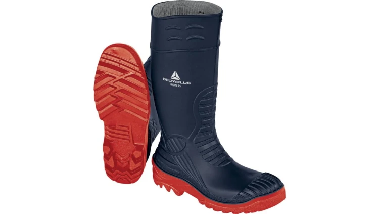 KALOSZE WYSOKIE BEZPIECZNE Z PVC - S5 SRC