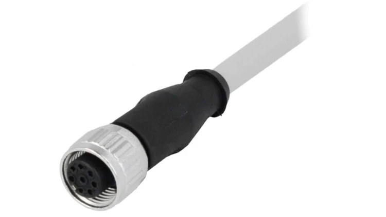 Złącze M12 żeńskie proste 5m 8pin 21348500882050