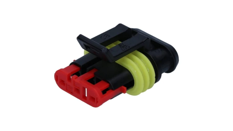 Złącze AMP Superseal żeńskie 3pin 24V AMP-0-0282087-1