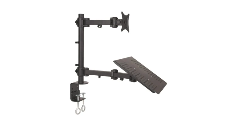 UCHWYT BIURKOWY DO MONITORA LED/LCD 13-27 + notebooka L-23 ART