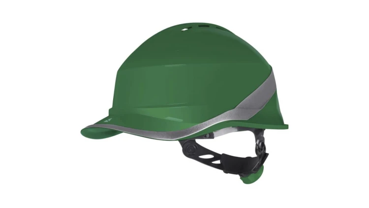 HEŁM OCHRONNY, WENTYLOWANY O KSZTAŁCIE CZAPECZKI BASEBALL - SYSTEM REGULACJI ROTOR