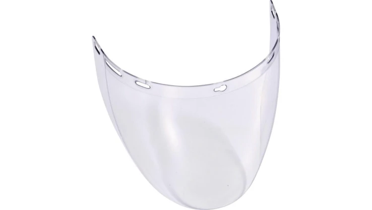 Osłona twarzy z poliwęglanu do mocowania do uchwytu visor holder (uchwyt do balbi2 i pico2) ar* mm* kolor bezbarwny TETE VISOR
