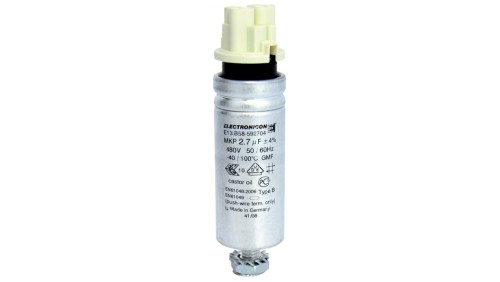 Kondensator rozruchowy 2,7uF/480V M8X10