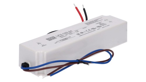 LPV-100-24 Zasilacz impulsowy, LED, 100W, 24VDC, 4,2A, 90÷264VAC, 127÷370VDC