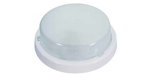 Oprawa STAR, E27, 100W, biała-polipropylen, klosz matowy-szkło, IP44 A2220-M