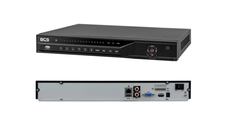 Rejestrator IP 16-kanałowy 8 Mpix BCS-L-NVR1602-A-4KE