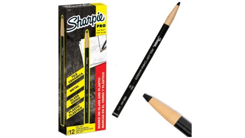 Marker woskowy Dermatograf 2,0mm czarny Sharpie China