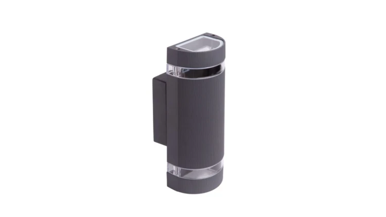 Oprawa elewacyjna OE-4S 2xGU10 100x100x240 ANTRACYT IP54 EC79048