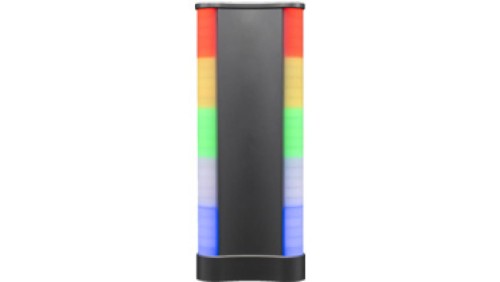 Lampa sygnalizacyjna LED 279x110x40mm wielokolorowa dioda LED 13W 18-28V DC złącze M12 8pin IP54 EZ250320