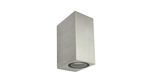 Oprawa elewacyjna Mini 5002 BR GU10 max 35W kolor srebrny 0438621