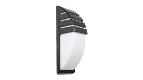 Kinkiet zewnętrzny, oprawa elewacyjna City 1836 BL, E27 max 60W, kolor czarny, 0438621