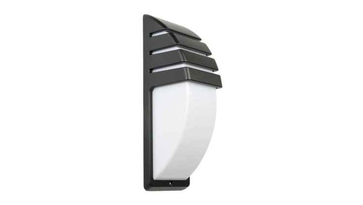 Kinkiet zewnętrzny, oprawa elewacyjna City 1836 BL, E27 max 60W, kolor czarny, 0438621
