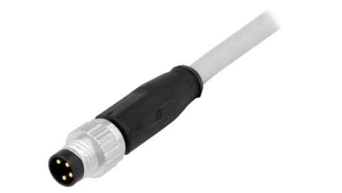 Złącze M8 męskie proste 10m 4pin 21348000481100