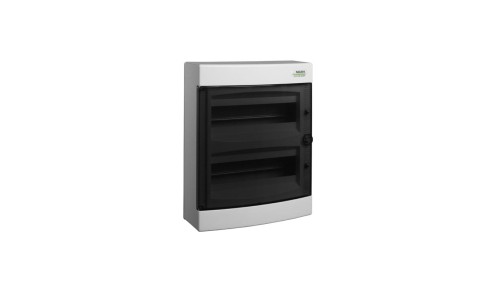 Rozdzielnica mod. 2x12.n/t.transp.IP40 PNS 101500