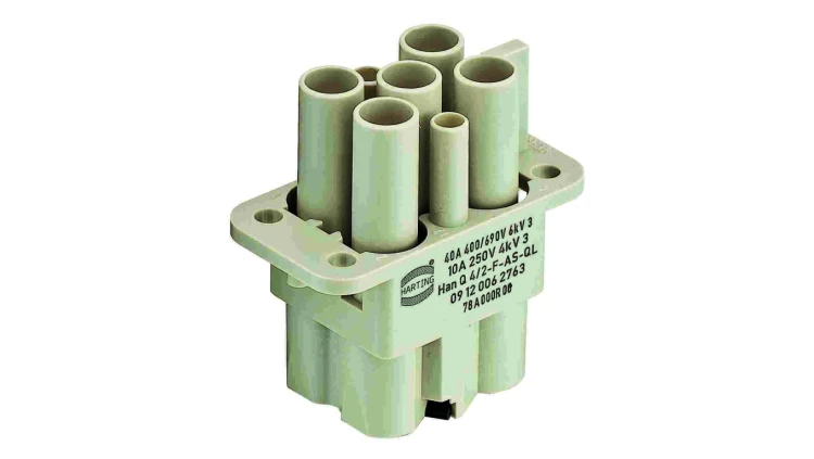 Złącze HDC żeńskie Han Q 6pin Compact 09120062766
