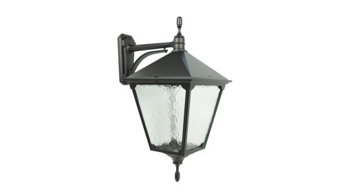 Kinkiet zewnętrzny Retro Kwadratowe K 3012/1/BD KW, E27 max 100W kolor czarny 0438621