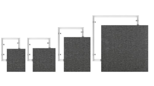 Maskownica magnetyczna do glazury i płytek 25x30 Awenta MPCV17