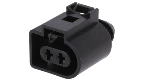 Złącze Automotive MCP żeńskie czarne 2pin 1-1355200-1