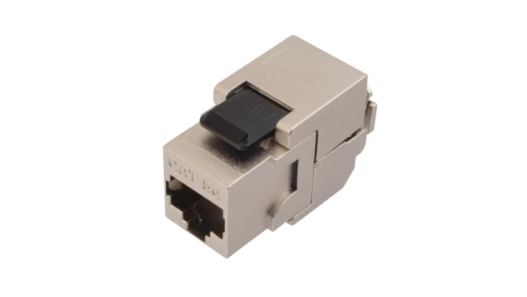 Keystone Solarix CAT5E STP RJ45 czarny samozaciskowy SXKJ-5E-STP-BK-SA