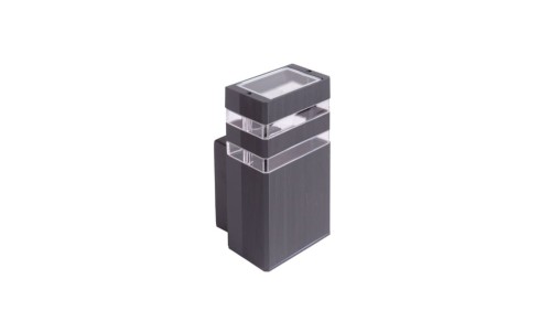 Oprawa elewacyjna OE-2S 1xGU10 110x105x200 ANTRACYT IP54 EC79028
