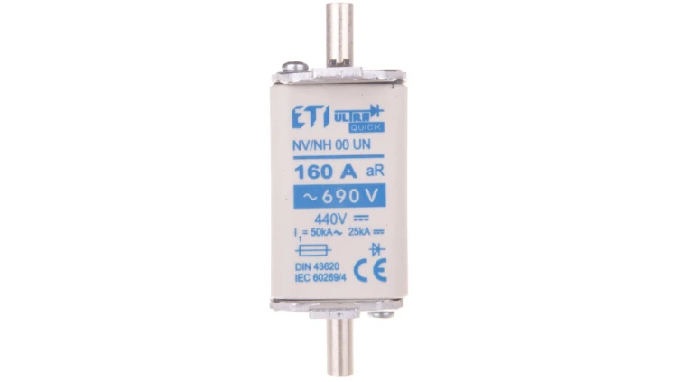 Wkładka bezpiecznikowa NH00 160A aR 690V 004331215