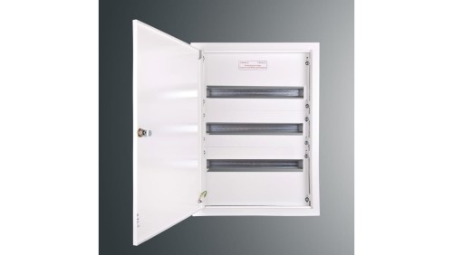 Rozdzielnica p/t modułowa RW 13NN 3 x 20S 577x423x130 szyna TSH35 zamek patent.9081 IP30 RAL9003