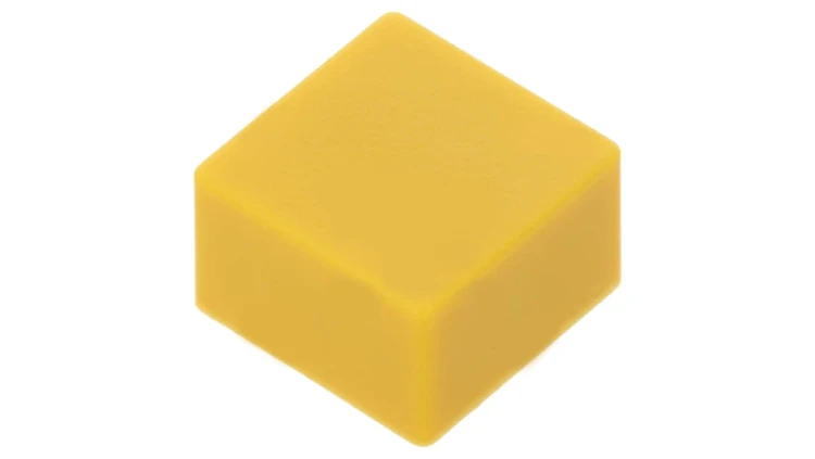 Klawisz wciskany brak 5,5mm -25÷70C kwadratowy żółty B321230