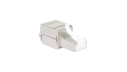 Samozaciskowy wtyk modularny RJ45 Cat6 STP 10G