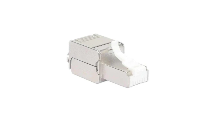 Samozaciskowy wtyk modularny RJ45 Cat6 STP 10G