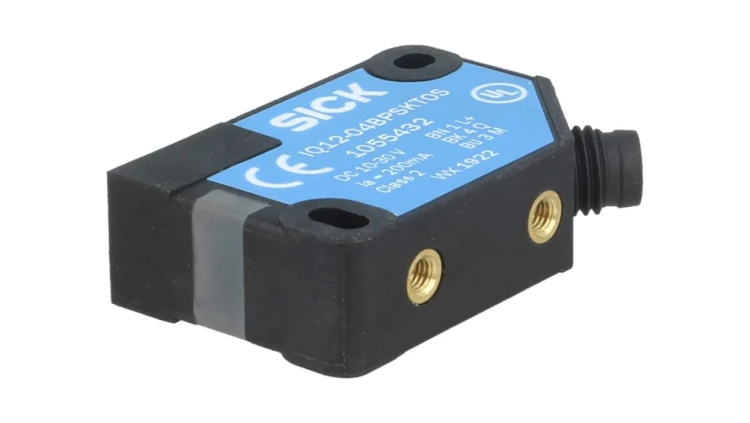 Czujnik indukcyjny 0÷4mm PNP / NO Uzas 10÷30VDC 200mA IP67 IQ12-04BPSKT0S