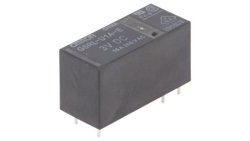 Przekaźnik elektromagnetyczny SPST Ucewki 3VDC 16A/250VAC G5RL-U1A-E-3DC
