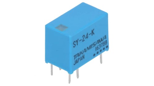 Przekaźnik elektromagnetyczny SPDT 0,5A/120VAC SY-24-K