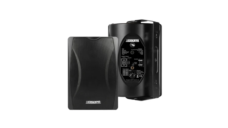 Głośnik ścienny dwudrożny 40W 100V czarny DSP8064B