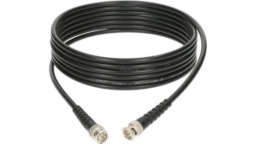KLOTZ Kabel koncentryczny CCTV RG59 Patchcord BNC 75ohm (wtyk / wtyk) 0,5m