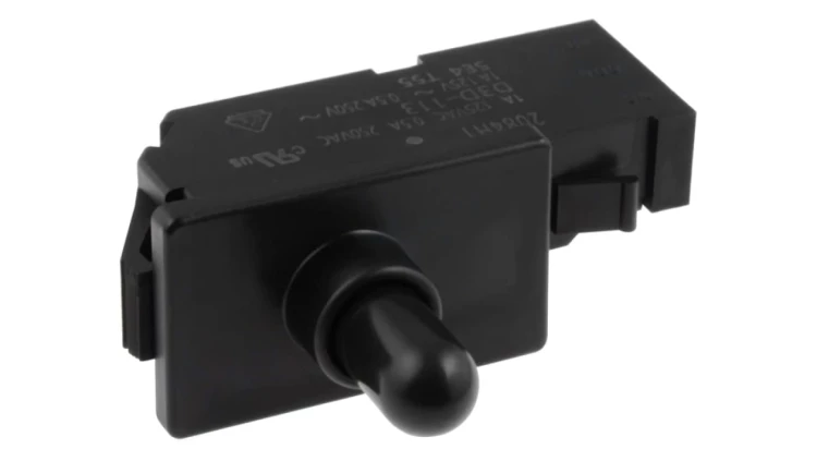 Przełącznik drzwiowy SPDT 0,5A/250VAC czarny na panel D3D-113