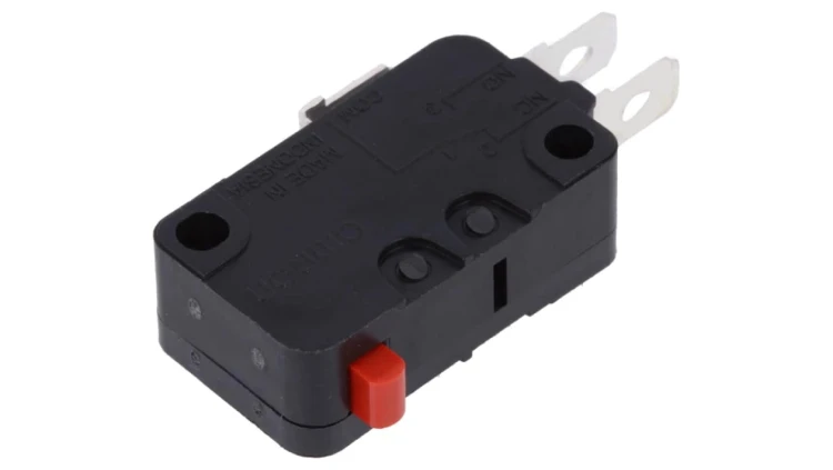 Mikroprzełącznik SNAP ACTION bez dźwigni SPDT 16A/250VAC D3V-16-1A5